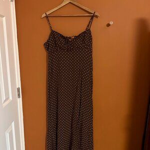 American Eagle Ruched Midi (L)